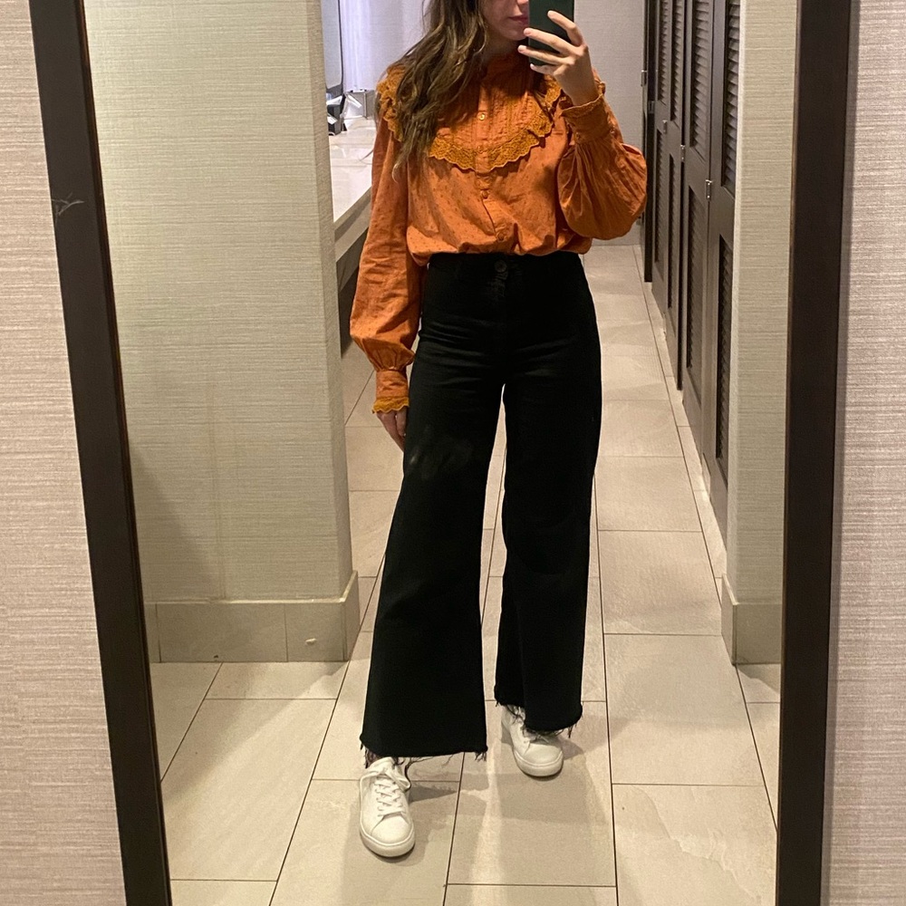 Love the Label Orange Blouse